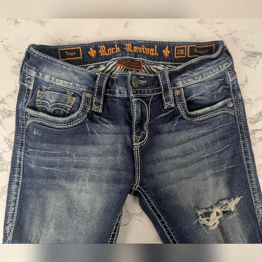 Rock Revival Taye Straight Size 28